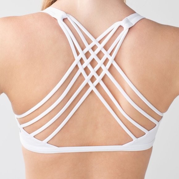 lululemon athletica Other - Lululemon Free to Be Wild Sports Bra White 10